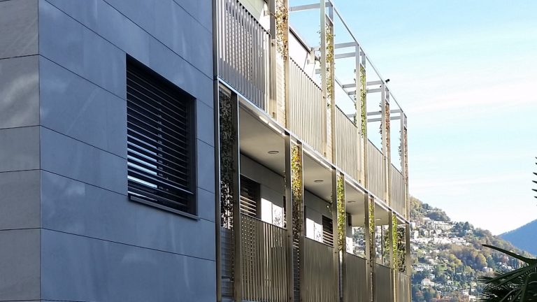 Rivestimento facciata palazzo