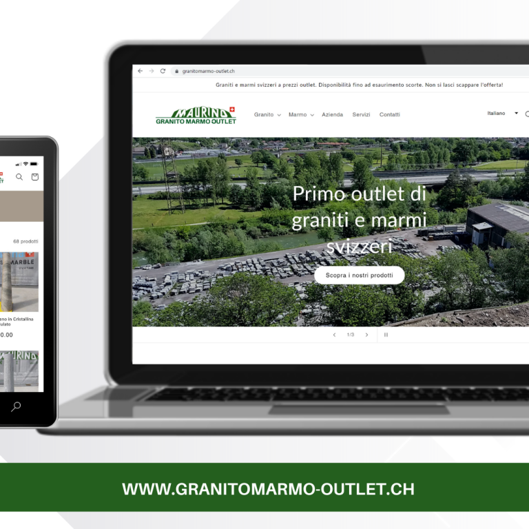 Il primo e-commerce di prodotti outlet in pietra naturale svizzera è online