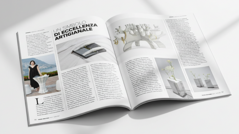 Cristallina Marmo: dal cuore della montagna al design contemporaneo